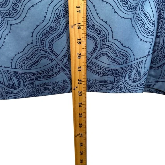 Patagonia Worn Wear Bandha Top Railroad Blue Size L Eco Outdoorcore Travel - Picture 8 of 10